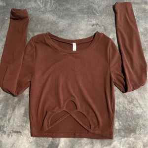 Brown top
